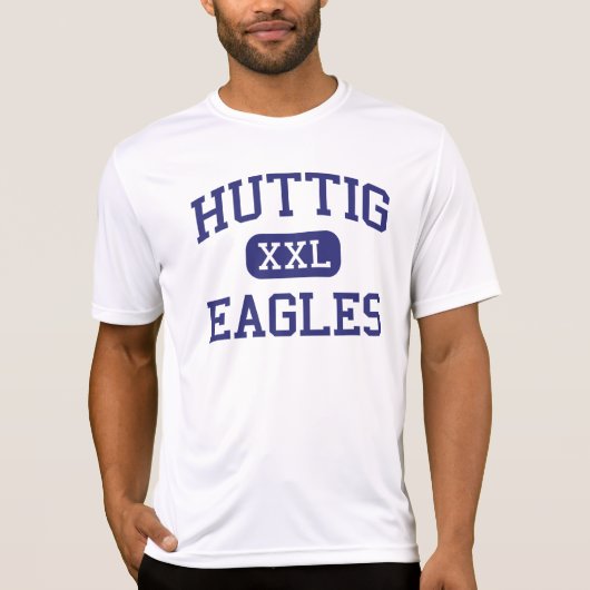 Huttig - Eagles - Highschool - Huttig Arkansas T-Shirt (Vorderseite)