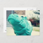 Hutto Hippo ! Postkarte (Vorne/Hinten)
