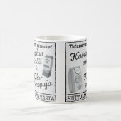 Huttulan piimää - sananmuunnos huumorimuki kaffeetasse (Mittel)