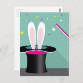 Hutzauber Postkarte (Vorne/Hinten)