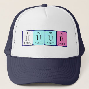 Huub Periodenname Truckerkappe