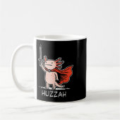 Huzzah Axolotl Knight Funny Sword Meme Quote  Kaffeetasse (Links)