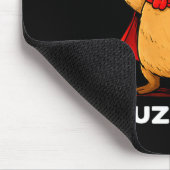 Huzzah Capybara Alchemist lustiges Potion Meme Nov Mousepad (Ecke)