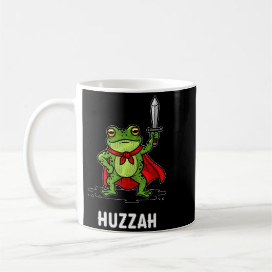 Huzzah Frog  Kaffeetasse (Links)
