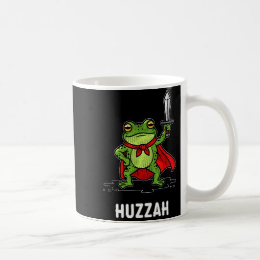 Huzzah Frog  Kaffeetasse (Rechts)