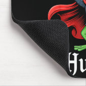 Huzzah Frog Knight Funny Sword Meme Quote Medieval Mousepad (Ecke)