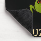 Huzzah Frog Knight Funny Sword Meme Quote Mousepad (Ecke)