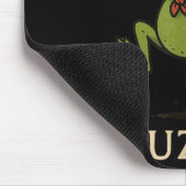 Huzzah Frog Knight Funny Sword Meme Quote Mousepad (Ecke)