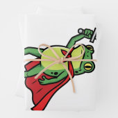 Huzzah Frog Knight Funny Sword Meme Zitat Geschenkpapier Set (Beispiel)