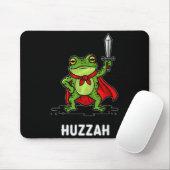 Huzzah Frog Mousepad (Mit Mouse)