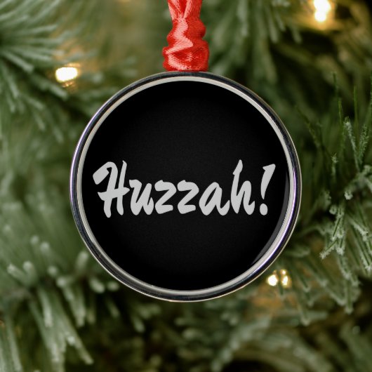 Huzzah! Hurrah! Ornament Aus Metall (Baum)