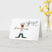 Huzzah! Karte (Gelbe Blume)