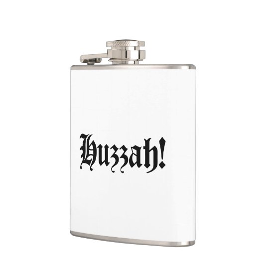 Huzzah! {Mittelalterliche Typografie} Flachmann (Links)