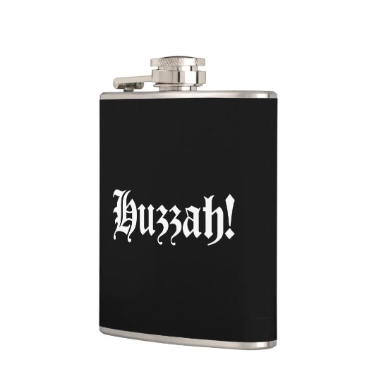 Huzzah! {Mittelalterliche Typografie} Flachmann (Links)