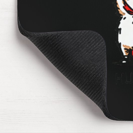 Huzzah Raccoon Knight Funny Sword Meme Zitat Mousepad (Ecke)