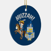 Huzzah Renaissance Faire Knight Keramikornament (Rechts)