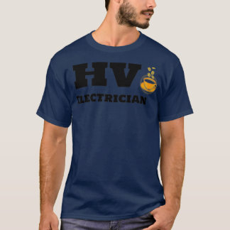 HV Elektrischer und Kaffee T-Shirt