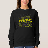 Hvac Cool Galaxy Job Sweatshirt (Vorderseite)