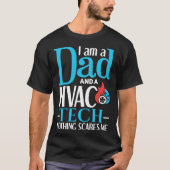 HVAC Dad   Father HVAC Worker HVAC Tech T-Shirt (Vorderseite)