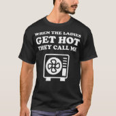 HVAC Funny Shirt für HVAC Techniker (Vorderseite)