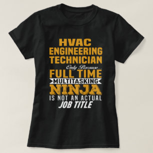 HVAC Ingenieurtechniker T-Shirt