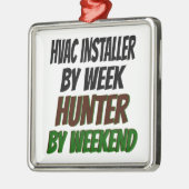HVAC-Installationstechniker Ornament Aus Metall (Links)