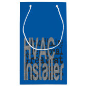 HVAC Installer Extraordinator Kleine Geschenktüte (Rückseite)