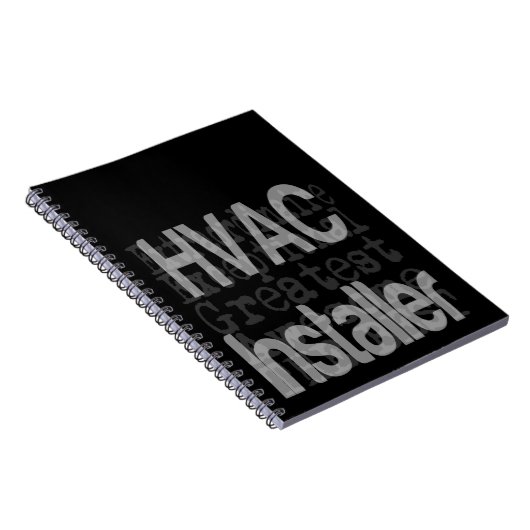 HVAC Installer Extraordinator Notizblock (Rechte Seite)