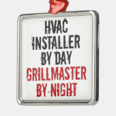 HVAC Installer-Lieben Grillen Ornament Aus Metall (Links)
