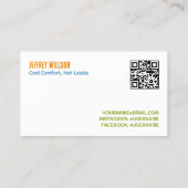 HVAC-Klimaanlage nach Maß QR Visitenkarte (Rückseite)