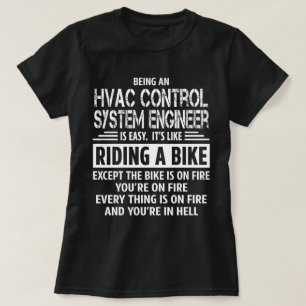 HVAC Kontrolle Systemingenieur T-Shirt