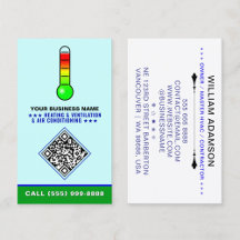 HVAC Logo & QR Code | Heating & Air Conditioning