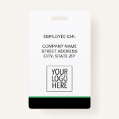 HVAC-Mitarbeiter Ausweis (Rückseite)