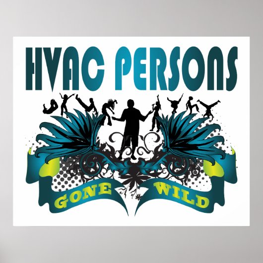 HVAC Persons Gone Wild Poster (Vorne)