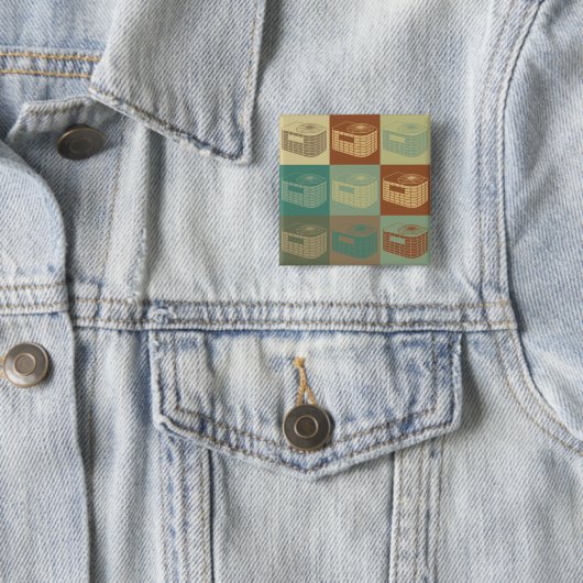 Hvac-Pop-Kunst Button (Beispiel)