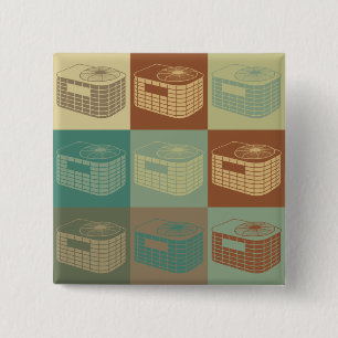 Hvac-Pop-Kunst Button