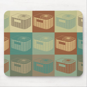 Hvac-Pop-Kunst Mousepad