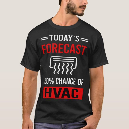 HVAC-Prognose T-Shirt (Vorderseite)