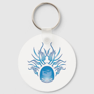 HVAC Skull Schlüsselanhänger