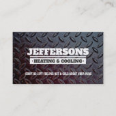 HVAC Slogans Business Cards Visitenkarte (Vorderseite)