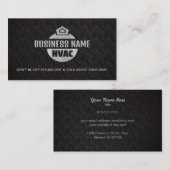 HVAC Slogans Business Cards Visitenkarte (Vorne/Hinten)