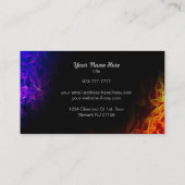 HVAC Slogans Business Cards Visitenkarte (Rückseite)