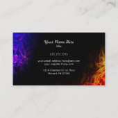 HVAC Slogans Business Cards Visitenkarte (Rückseite)