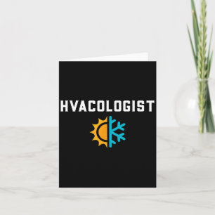 Hvac Tech Gifts Shirts Co. - Funny Hvac Tech Engin Karte