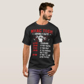HVAC Tech Stundensatz Design Funny Reparaturservic T-Shirt (Vorne ganz)