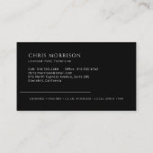 HVAC Technician AC Heating Cooling Heat Visitenkarte (Rückseite)