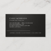 HVAC Technician Cooling Heat AC Heating  Visitenkarte (Rückseite)