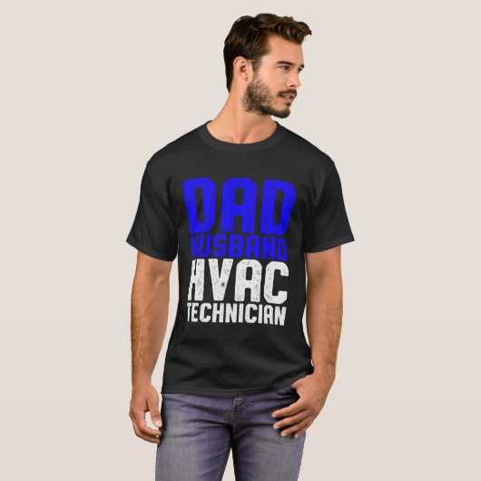 HVAC Technician Dad  HVAC Tech T-Shirt (Vorne ganz)