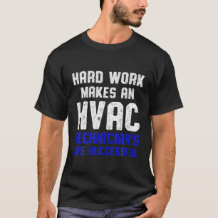 HVAC Technician erfolgreich Funny FAC Tech T-Shirt