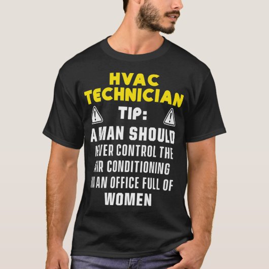 HVAC Technician Funny HVAC Tech Premium _46 T-Shirt (Vorderseite)